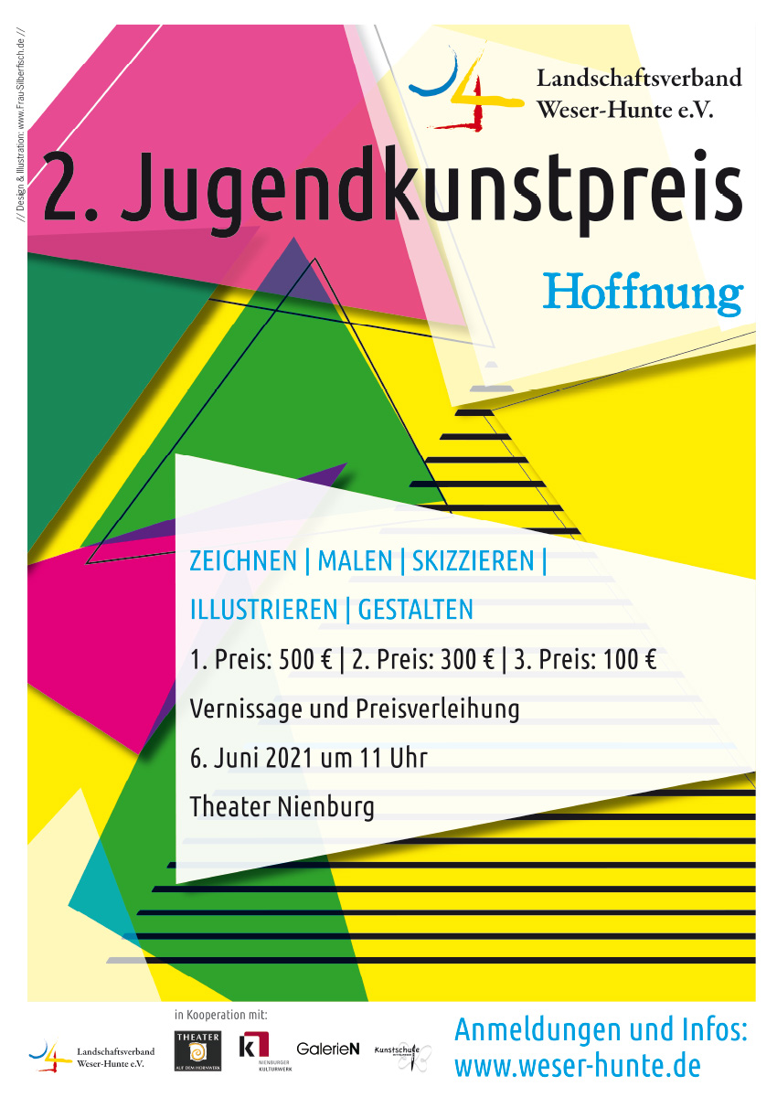 Plakat: Jugend Kultur Preis Landschaftsverband Weser-Hunte e.V.
