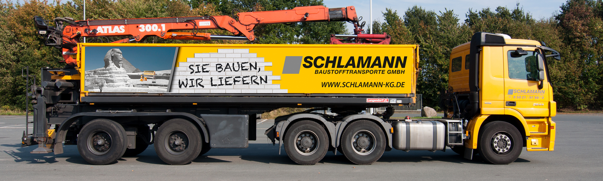 Fahrzeugbeschriftung: Schlamann